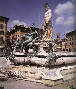 AMMANATI, Bartolomeo Fountain of Neptune oil painting